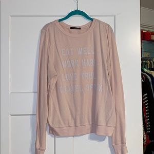 Wildfox Pink Sweatshirt